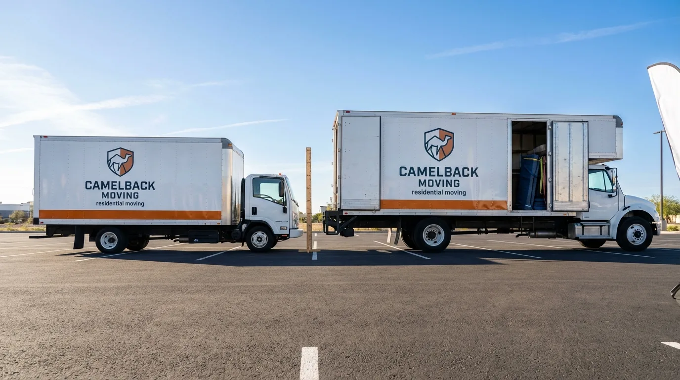 Moving truck size capacity guide in Tonganoxie